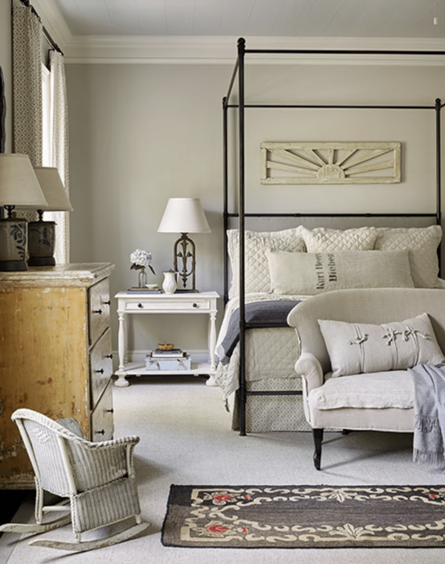 Barbara Westbrook Interior Design | Emily Followill Photography - house tour - Tennessee farmhouse - farmhouse - bedroom - bedroom decor - bedroom ideas - four poster bed