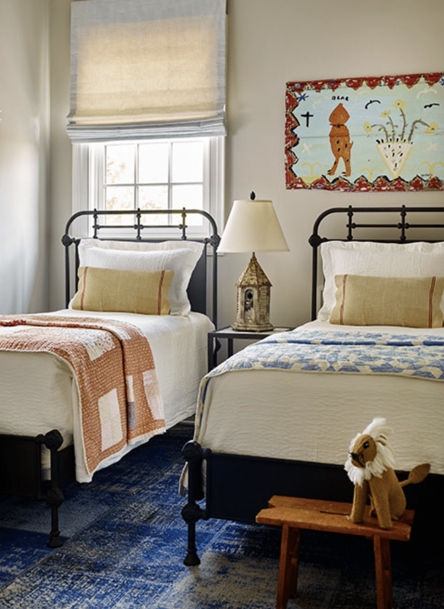 Barbara Westbrook Interior Design | Emily Followill Photography - house tour - Tennessee farmhouse - farmhouse - bedroom - bedroom decor - bedroom ideas - twin beds 