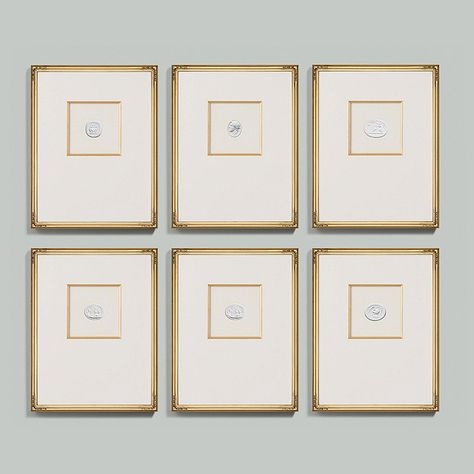 Intaglio - Intaglio - Ballard Design - gold frame - art - wall decor