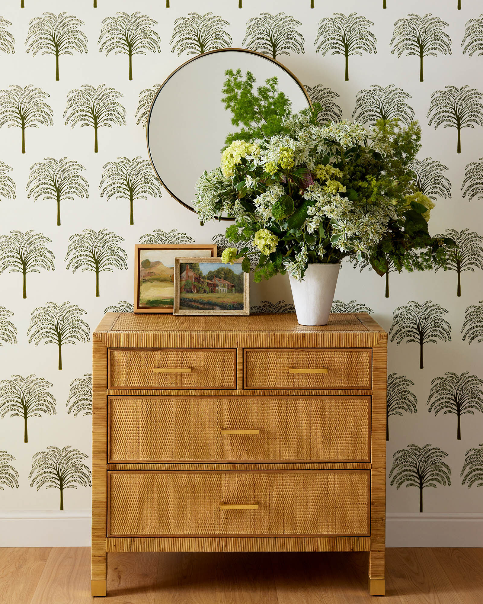 Notable Balboa Furniture in hand-wrapped rattan - rattan chest - interior decor