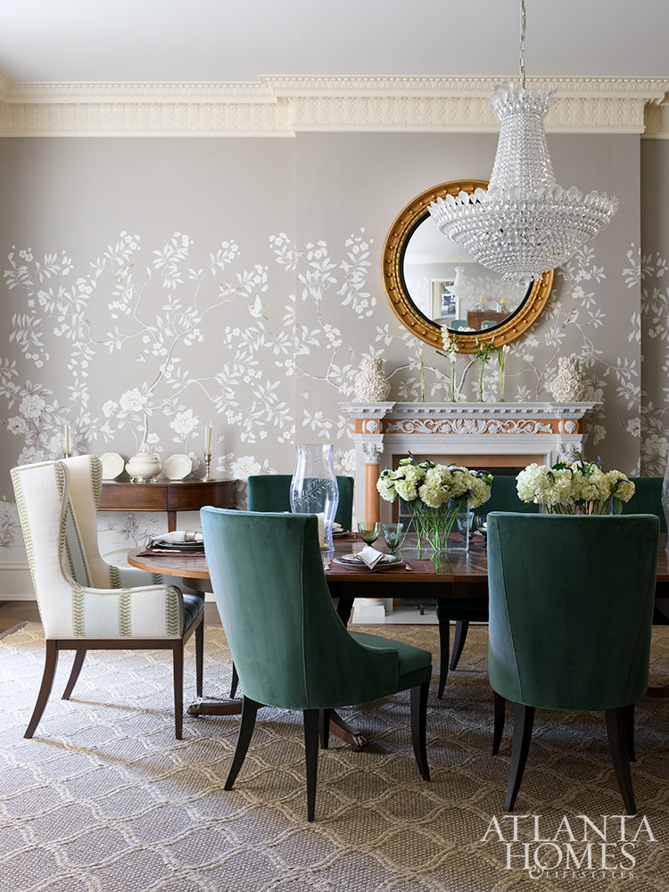 Refined yet laid-back, elegant yet welcoming, this Atlanta home in Atlanta Homes & Lifestyles designed by Cathy Rhodes Interior Design and beautifully photographed by David Christensen creates beautiful spaces that feel like home.