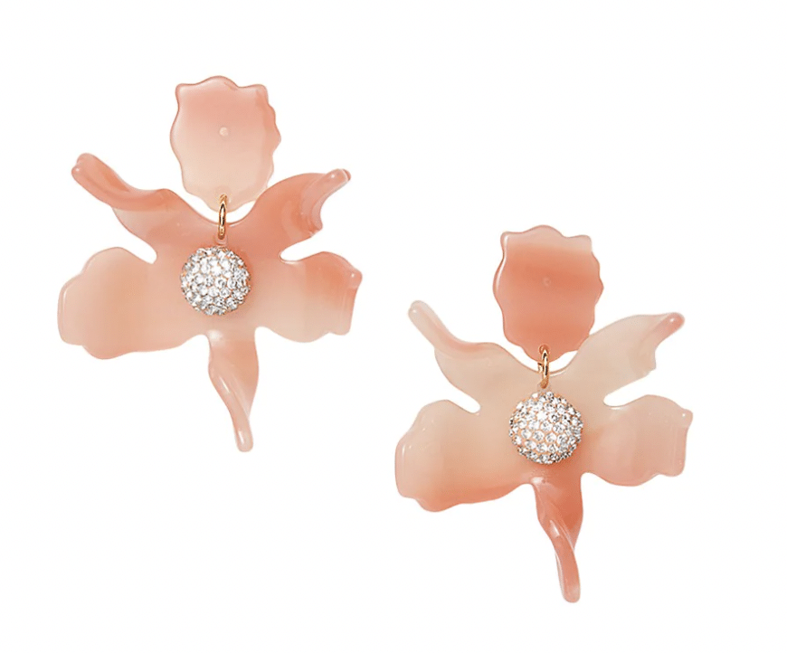 Lee Soudoughi - earrings = pink earrings - fashion accessories