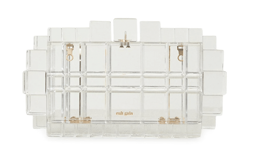 Acrylic Clutch from Cult Gaia  - Saks Fifth Avenue - handbag - purse - fashion accessories