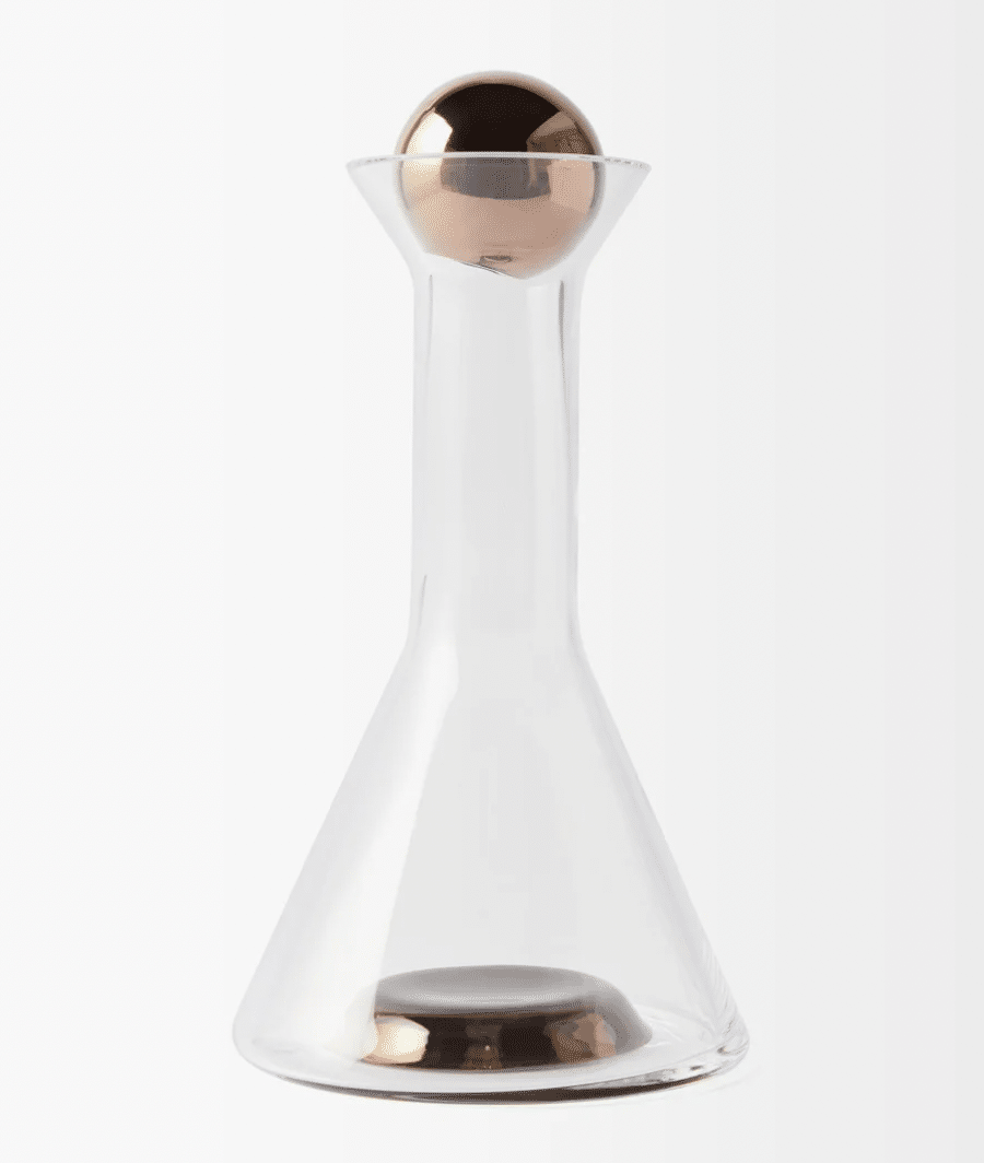 Tom Dixon Decanter- matches fashion - decanter - wine - wine decanter - copper 