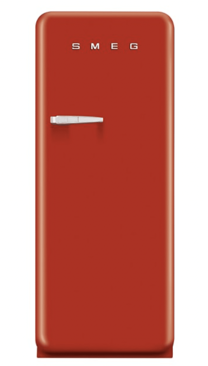 Smeg Refrigerator - red refrigerator