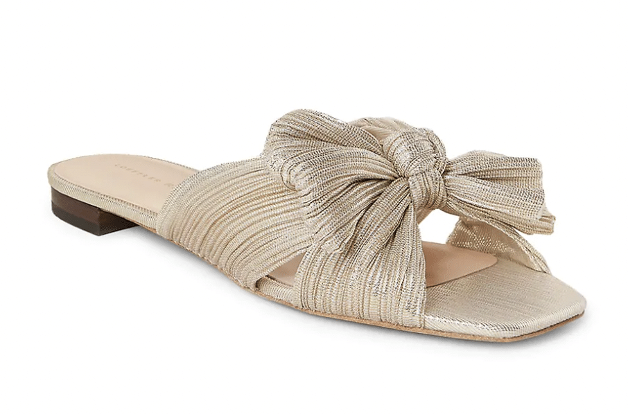 Saks Fifth Avenue - slides - summer shoes - sandals