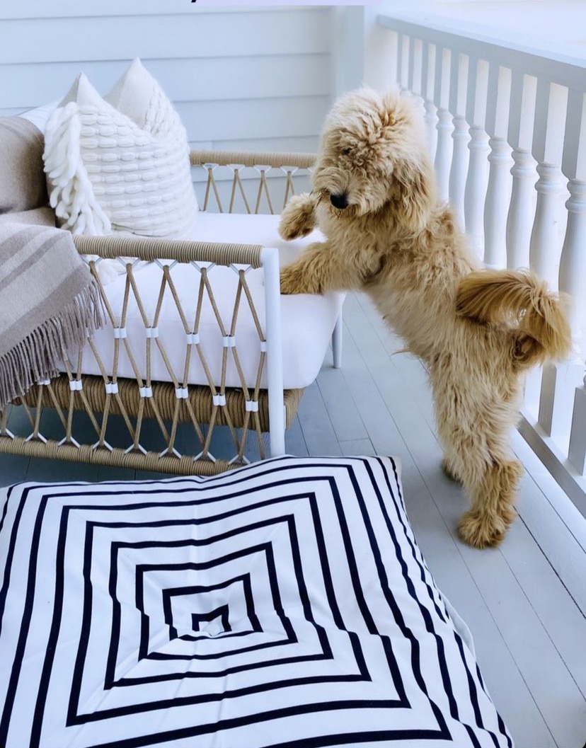 outdoor living - Serena & Lily - - porch - living room - outdoor living room - covered porch