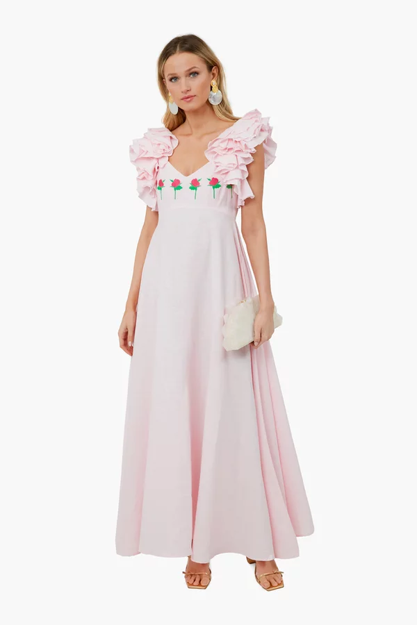 Fann Monm Mon - Tuckernuck - maxi dress - linen dress - summer dress