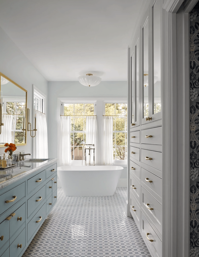 Dunbar Road Design - Nathan Schroder Photography - bathroom - bathroom design - bathroom decor - freestanding tub
