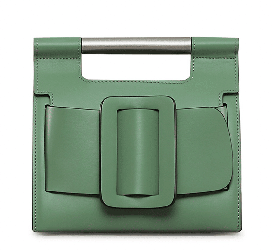  Romeo Buckle Leather Top Handle Bag - saks fifth avenue - hand bag 
