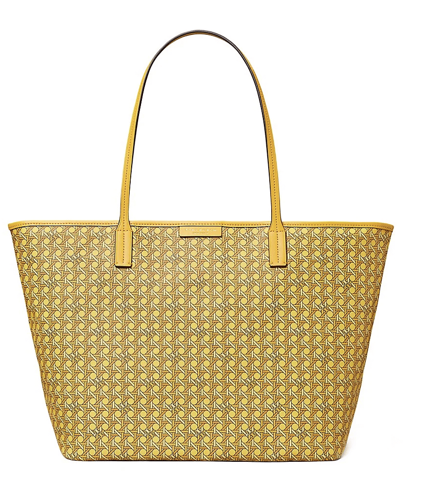 Tory Burch Basketweave Tote - saks fifth avenue