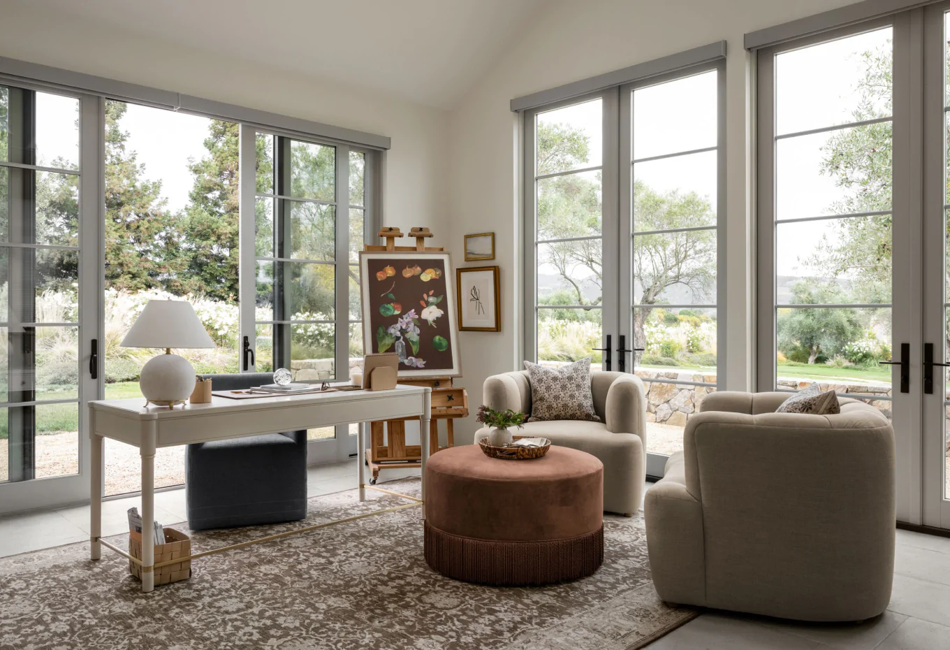 Create a Warm & Welcoming Home Office- mcgee & co
