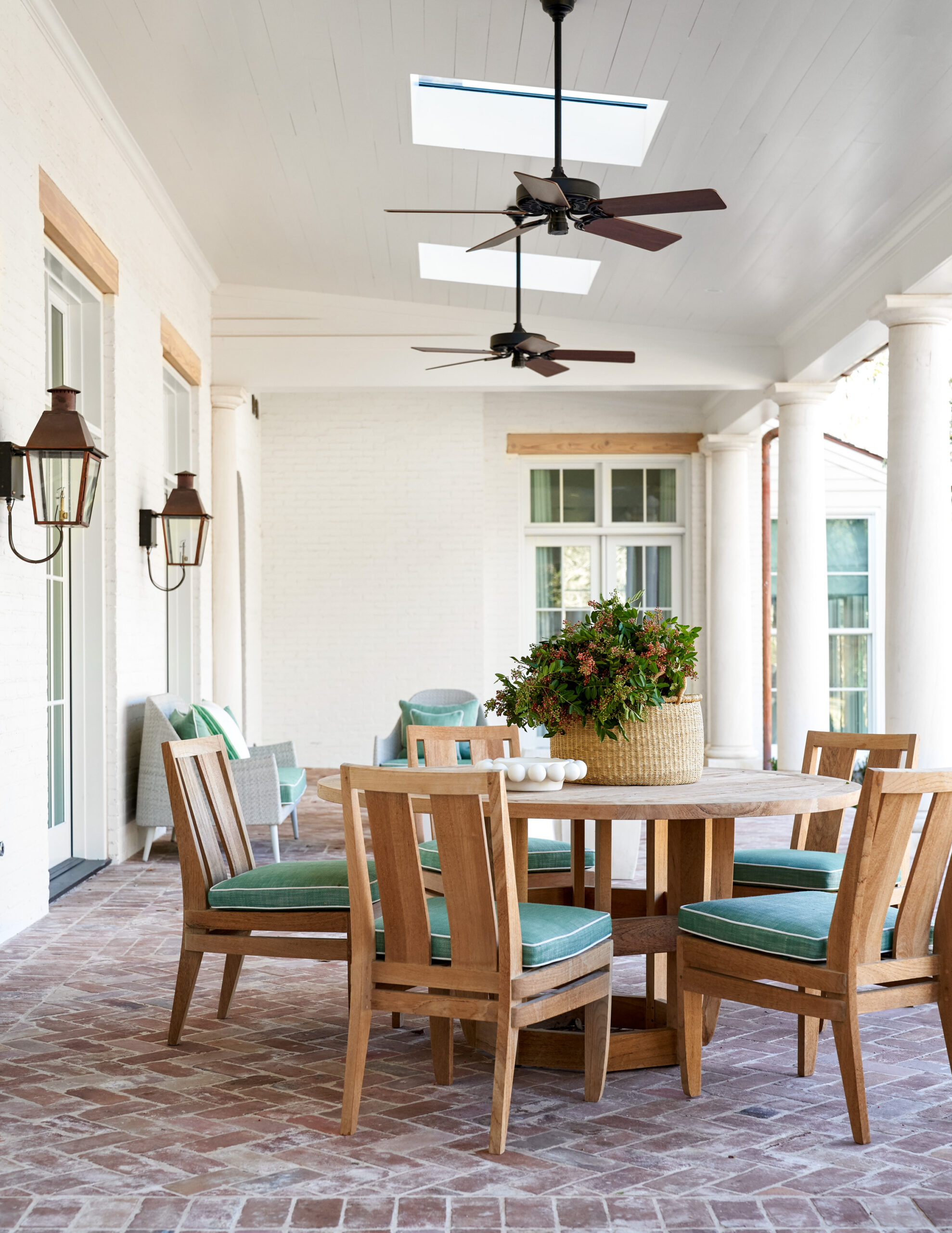 Collins Interiors, Nathan Schroder Photography, porch, porch swing