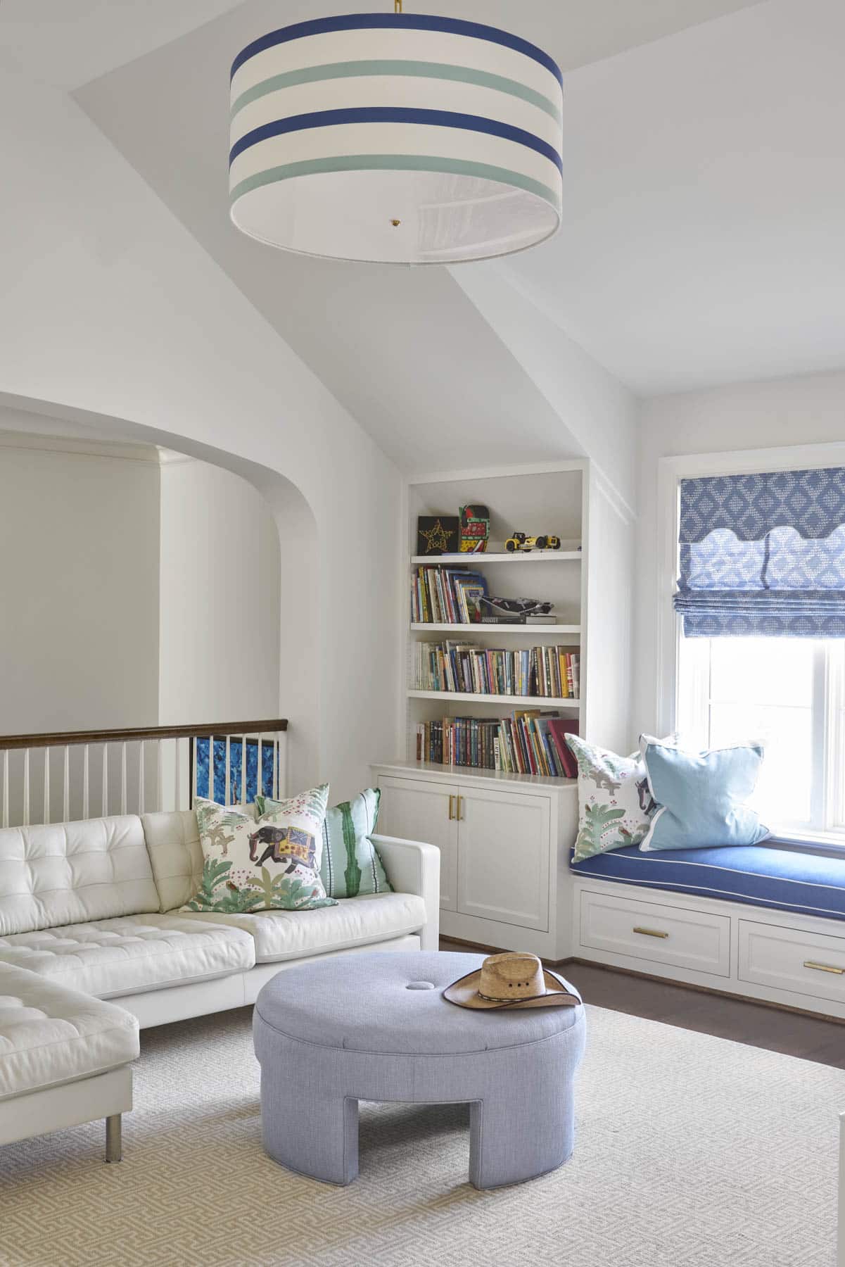 Collins Interiors, Nathan Schroder Photography, bedroom, bay window