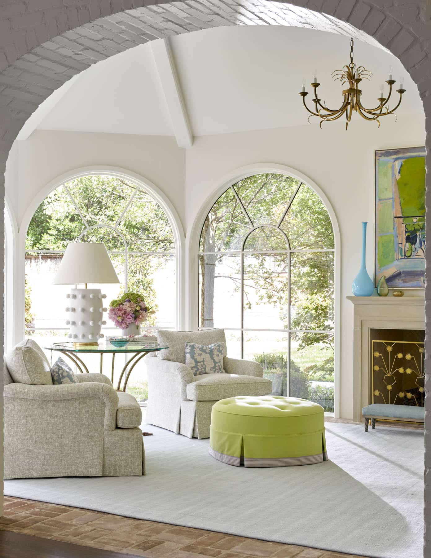 Collins Interiors, Nathan Schroder Photography, living room, living room decor, living room design. 