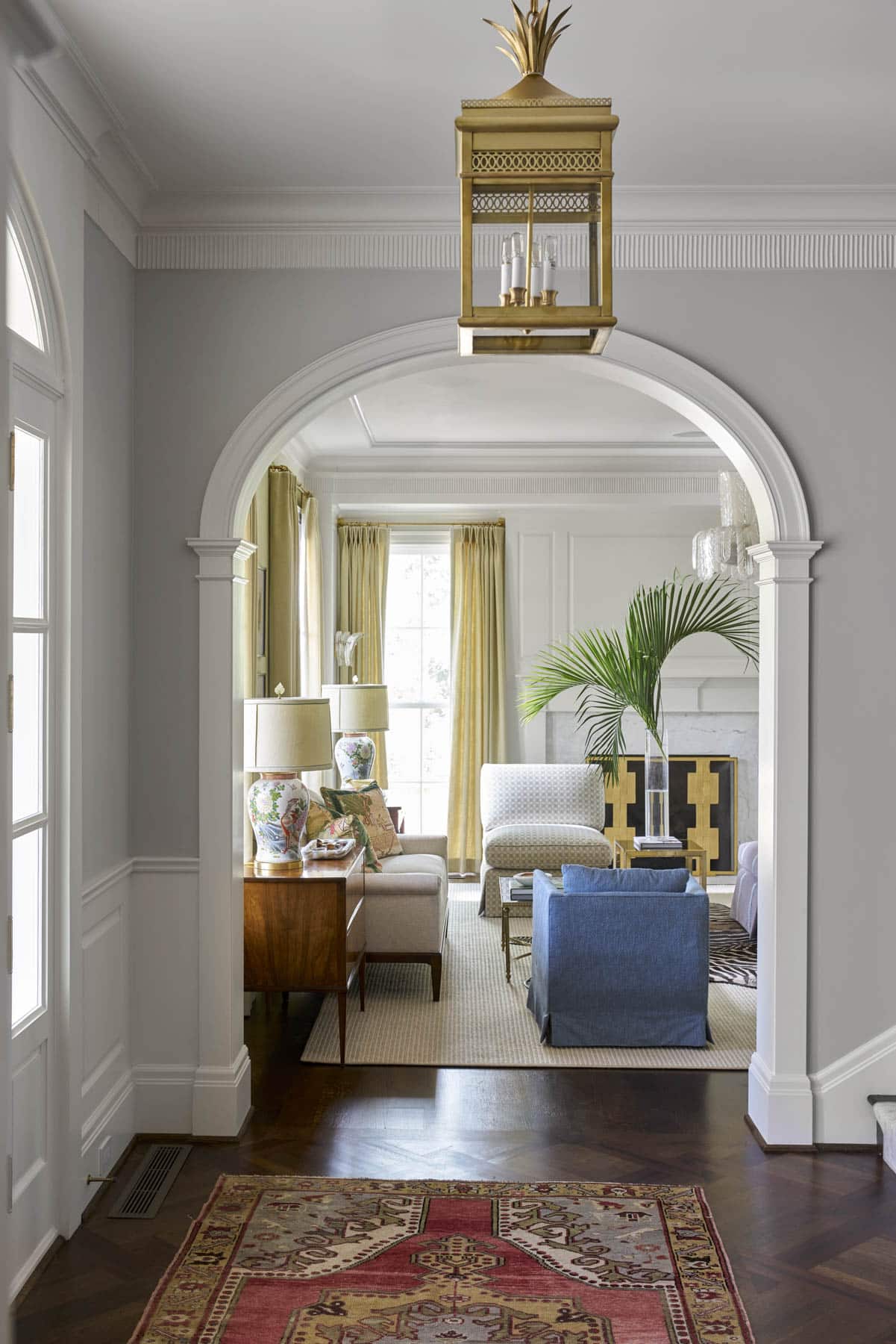 Collins Interiors, Nathan Schroder Photography, living room, living room decor, living room design. 