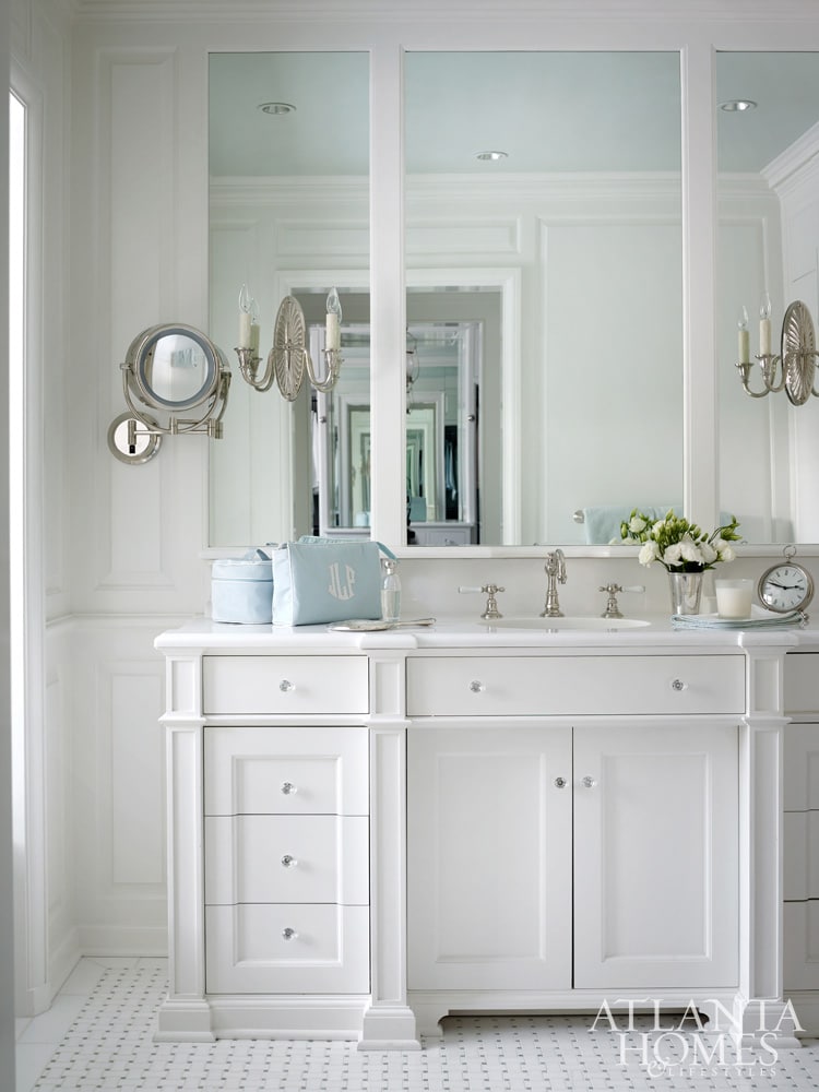 Architect William Litchfield | Designer Jackye Lanham | Atlanta Homes & Lifestyles bathroom, bathroom design, bathroom remodel, 