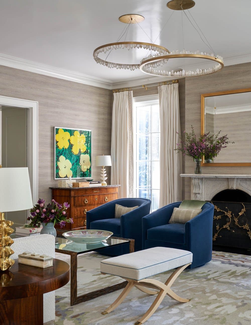 Mary Beth Wagner Interior Design| Nathan Schroder Photography - living room, living room decor, living room design