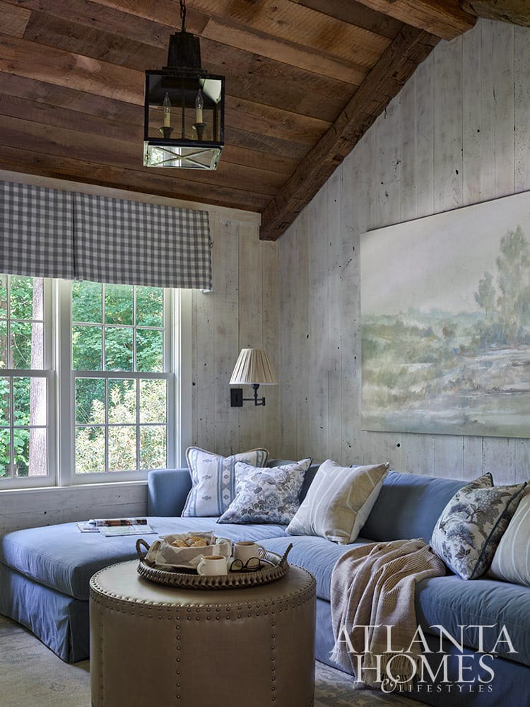 If you love English cottage style homes, then you'll want to take a tour of this 1950's Buckhead home with beautiful interiors. From the exposed beams in the living room to the delightful built-in reading nook, it is full of charming details. Source: Atlanta Homes & Lifestyles Interior Design: Lanier Interiors Architect: Steve Fintak of D Stanley Dixon Architect Photography: Emily Followill Landscape Architect: Jonathan Bussell Builder: Smith Built Homes