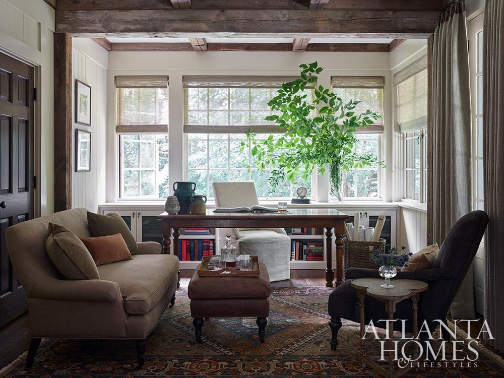 The dream team of Architect Historical Concepts,  Interior Designer Daniel DeSantis , and Carson McElheney Landscape Architecture & Design outdid themselves on this one!  Source: Atlanta Homes & LIfestyles | Photography: Emily Followill