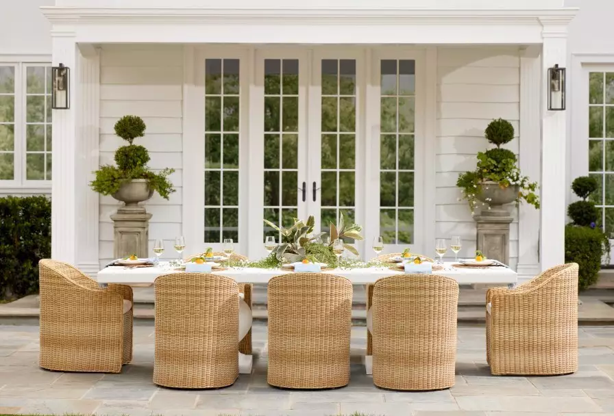 Dining Al Fresco in Style - serena & lily