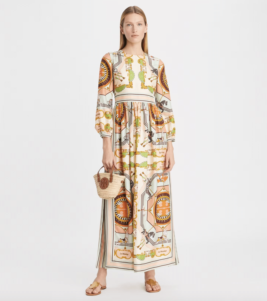 Fashions to Fall For - maxi dress by Tory Burch