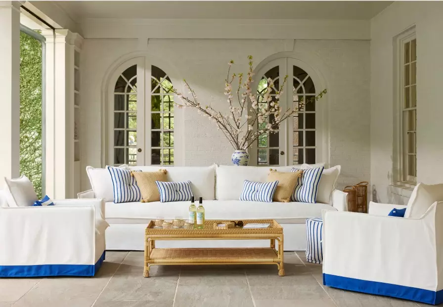 Outdoor living room Serena & lily