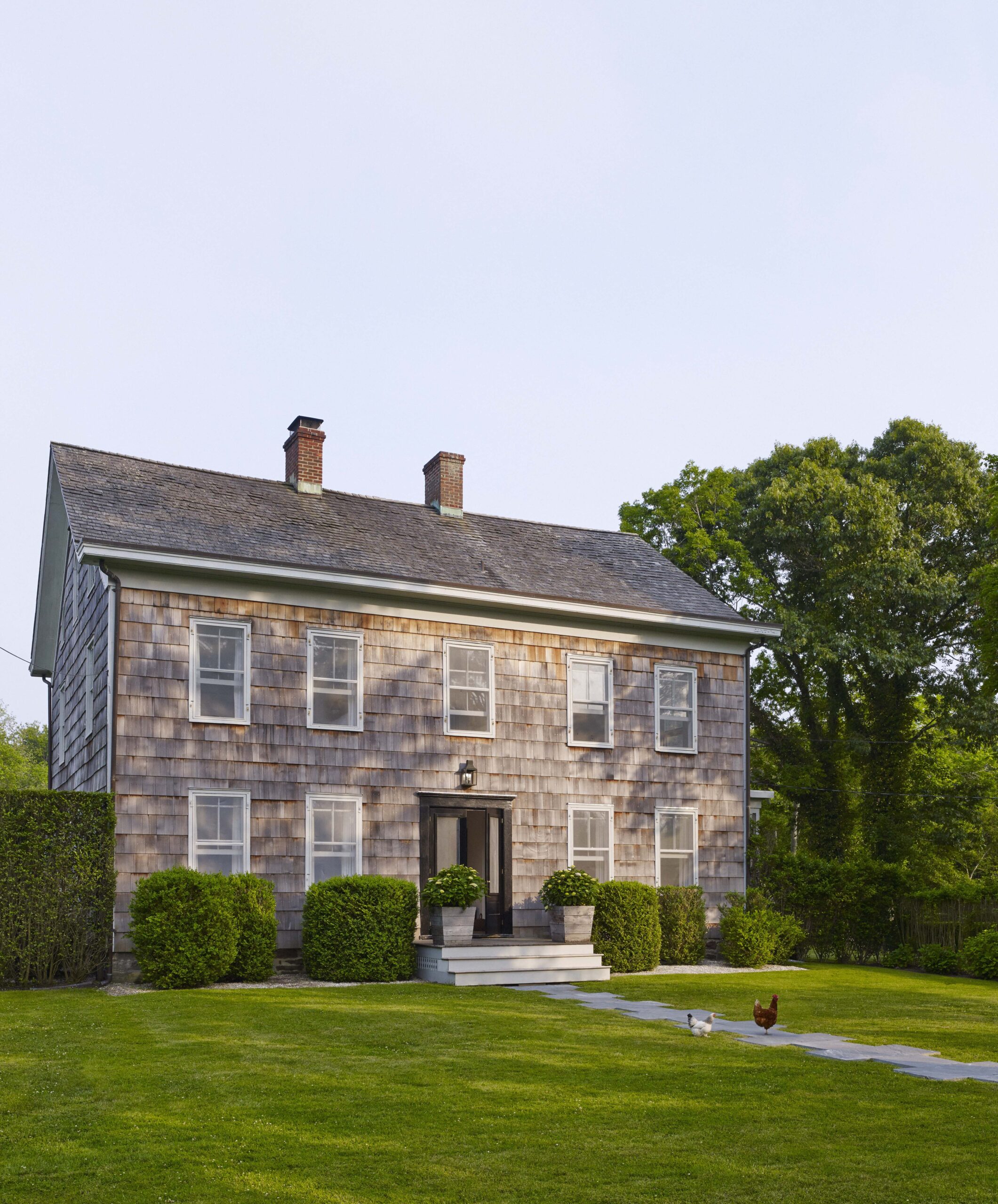 Mark Cunningham designed Southampton home - shingles, exterior, shingled house