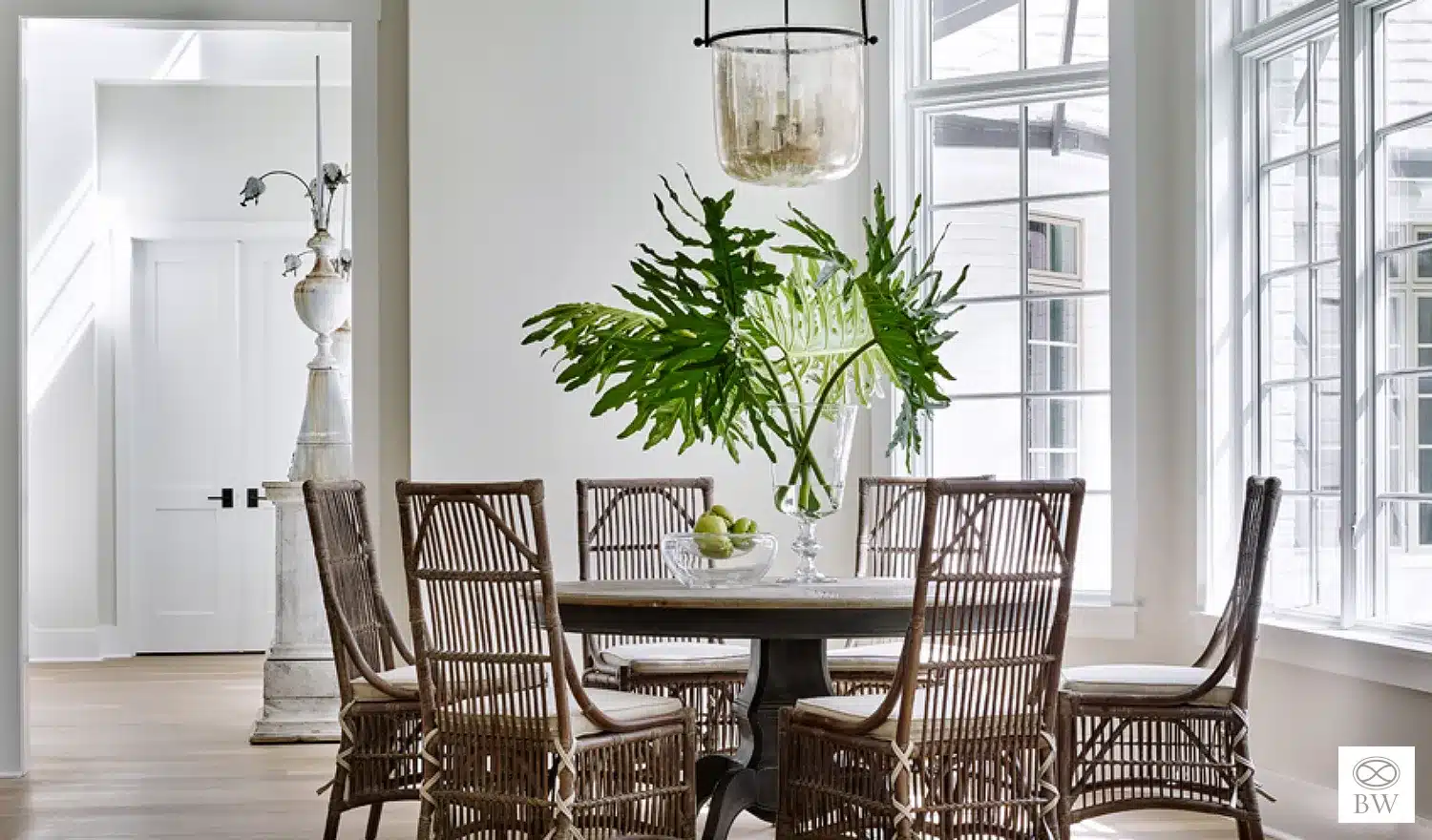 Beth Webb, a celebrated interior designer renowned for her timeless and sophisticated creations, has left an indelible mark on the world of interior design.  Webbs dining room designs are nothing short of exquisite, characterized by a harmonious blend of elements that exude elegance and tranquility. - Emily Followill Photography