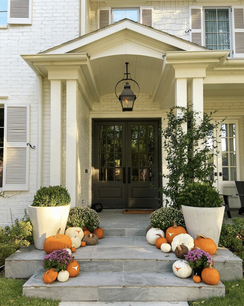 The Potted Boxwood Photography outdoor fall decor 