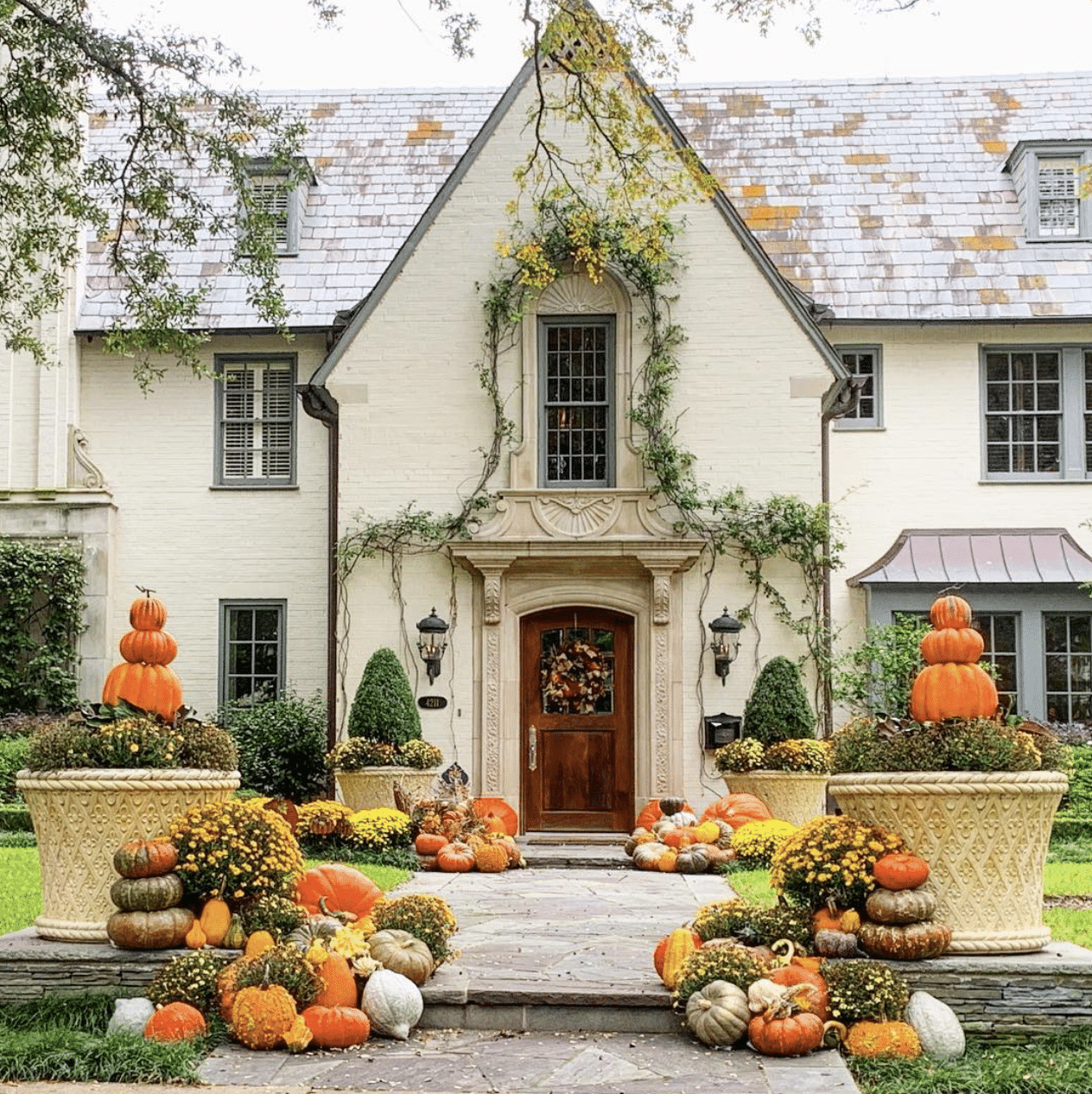 The Potted Boxwood Photography outdoor fall decor 