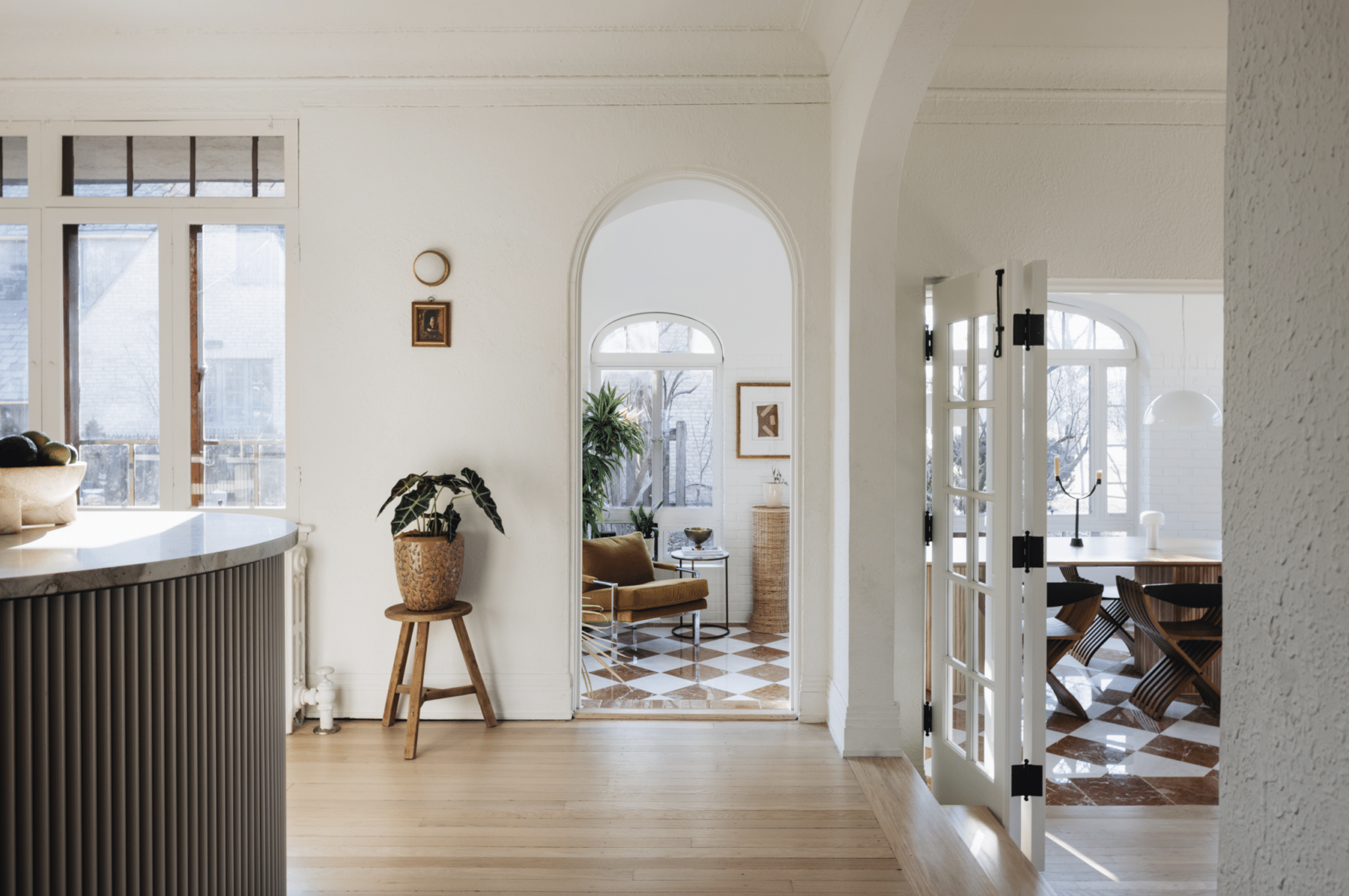 The talented designer Jean Stoffer embarked on an extraordinary journey transforming her son John and his wife Maura's historic home, ensuring it could seamlessly cater to the changing needs of a modern family. - Stoffer Photography Interiors