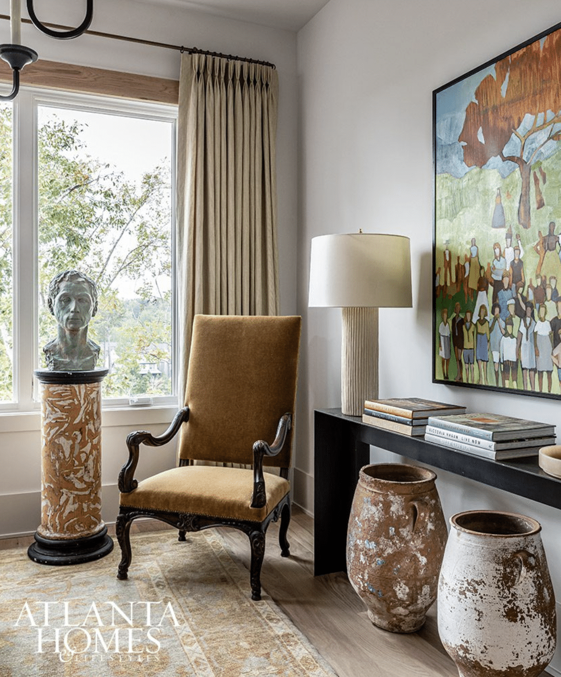 Buffy Ferguson, Elizabeth Ferguson Design. Jeff Herr Photography - primary bedroom,