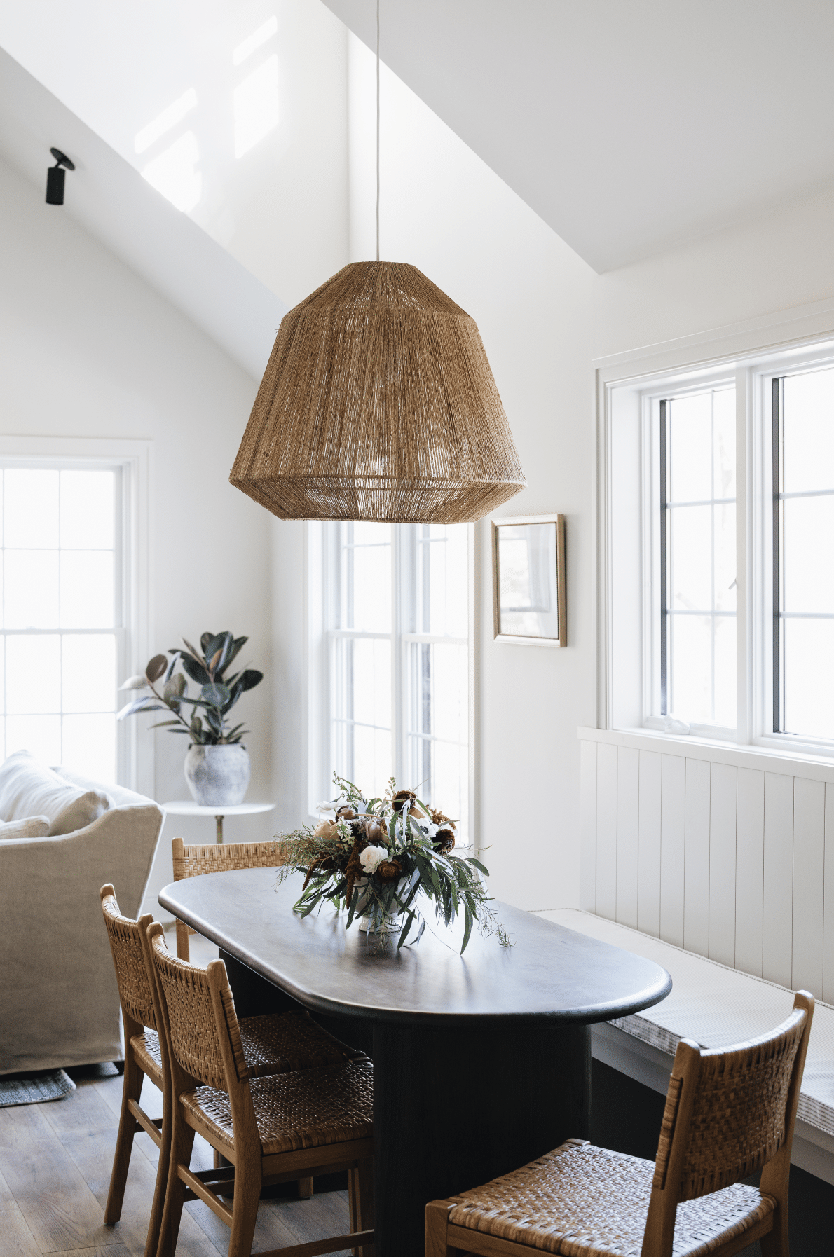 A Jean Stoffer designed lakeside cottage beautifully photography by Stoffer Photography Interiors is a breathtaking transformation that elevated it from a simple dwelling to a haven of serenity.