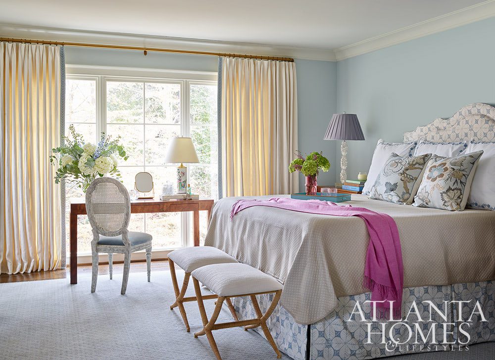 Source: Atlanta Homes & Lifestyles Magazine Photography: Emily Followill Stylist: Thea Beasley - Beautiful foyer with staircase The transformation of a 1960s ranch by Architect Norman Askins and Bradford Lowry Interiors  is a beautiful family-friendly home remodel.