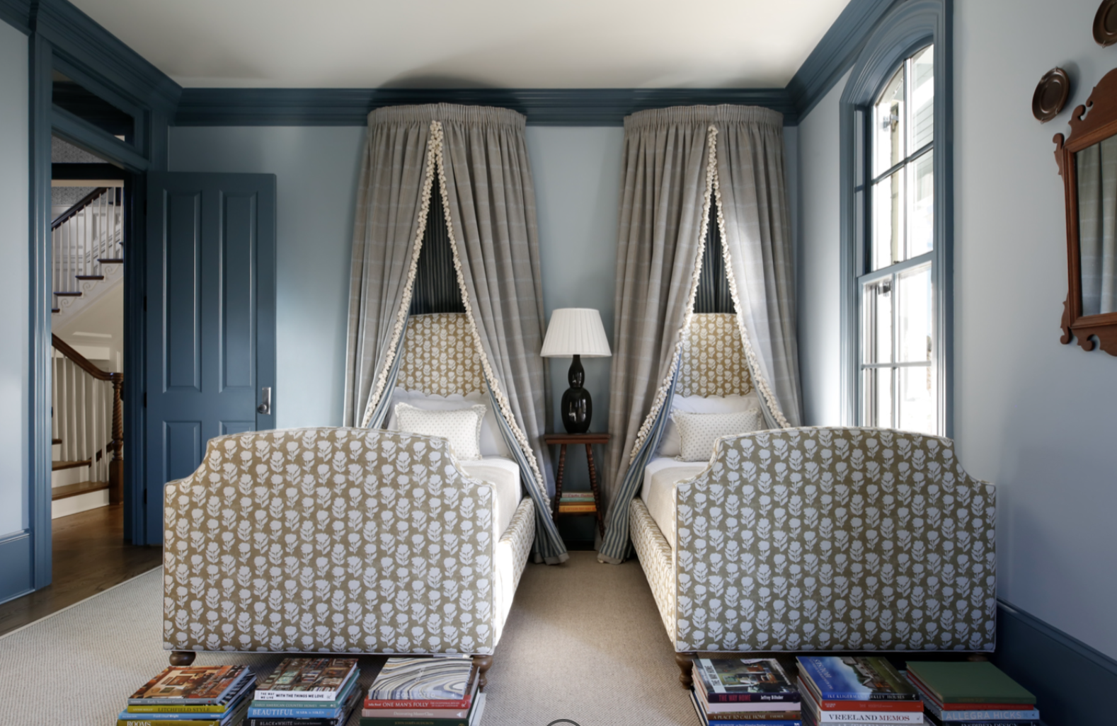 Grab your coffee, sit back, relax and soak in the stunning work of Sabbe Interiors.  Stephanie believes that "good design is the careful consideration of scale and proportion; the study of light and color. It tells of the old while embracing the new. Paige Rumore Photography - classic bedroom, traditional bedroom design, bedroom remodel