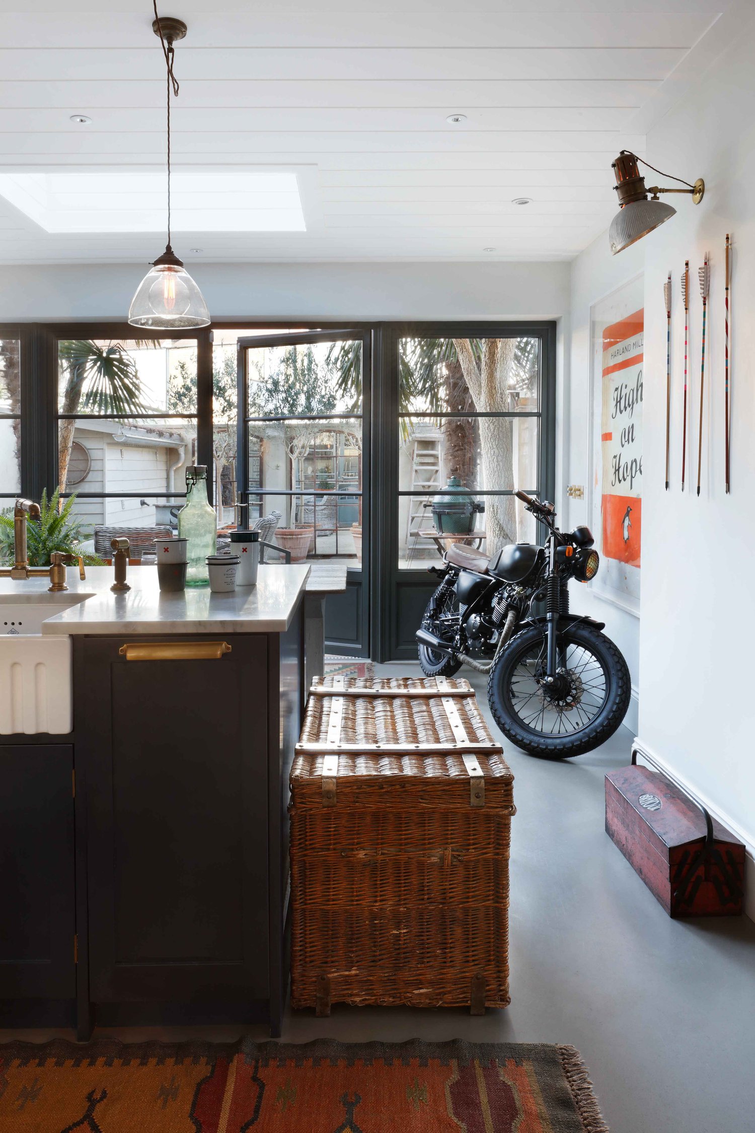 If you liked yesterday's post In Good Taste:  HÁM Interiors, you're going to love today's house tour!  This amazing retreat oozes eclectic and whimsical charm. Alexander James Photography