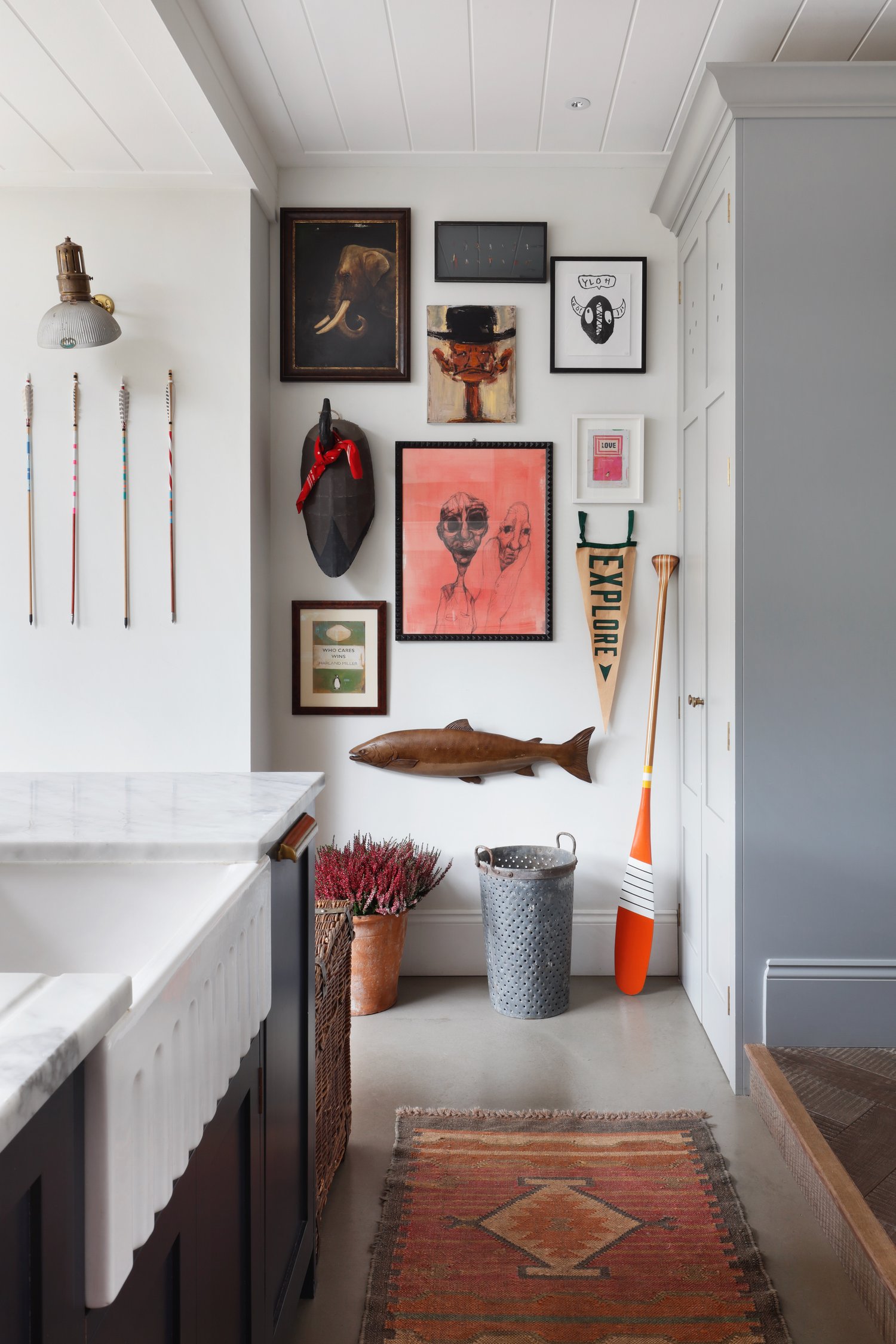 House Tour:  Eclectic and Whimsical Decor and Design in London