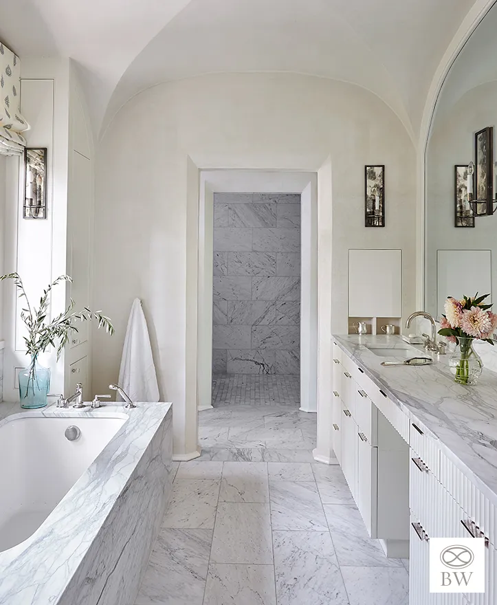 With a passion for aesthetics and an eye for beauty, which just happens to be the name of one of her design books,  Beth Webb Interiors creates stunning bathrooms. Emily Followill Photography