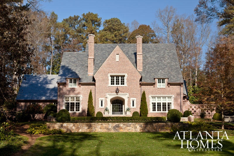 Tudor Revival -Sources: Atlanta Homes and Lifestyles, Photography: Emily Followill Photography Architect: Greg Busch Architect, Interior Design: Design Atelier