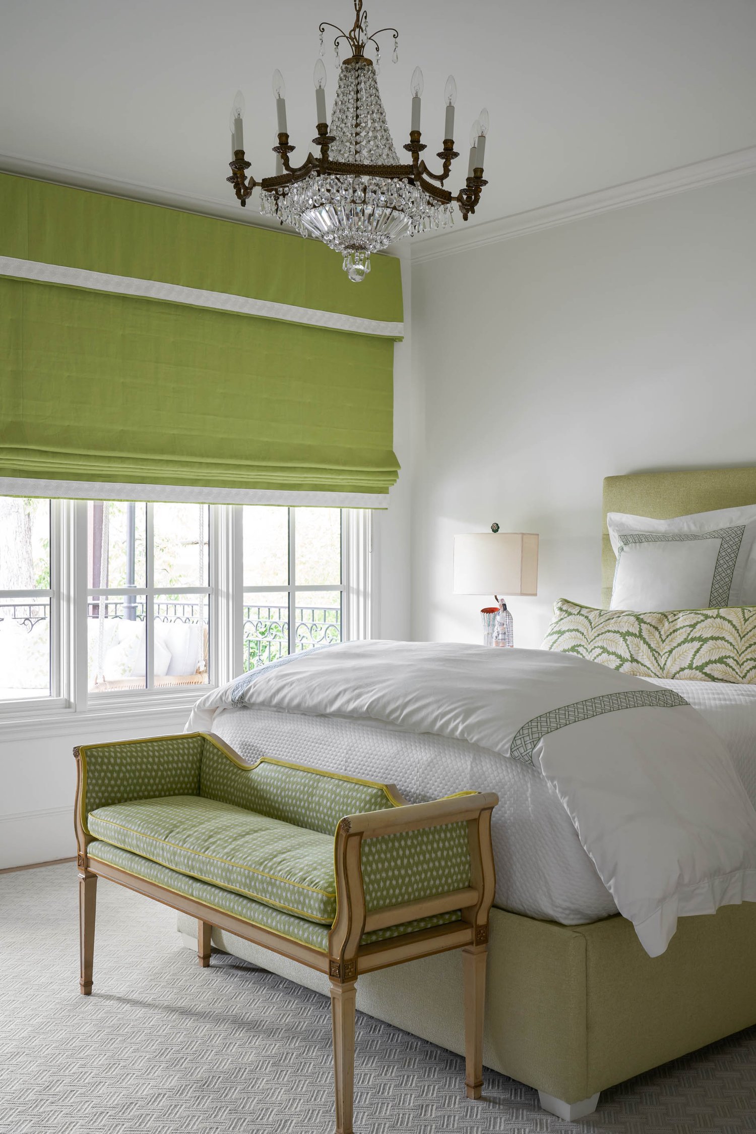 n Jenkin's talented hands, a bedroom suite is cozy and chic. Whether embracing a blue and white palette, a timeless neutral, or masterfully mixing patterns, Jenkins transforms bedrooms into captivating retreats.