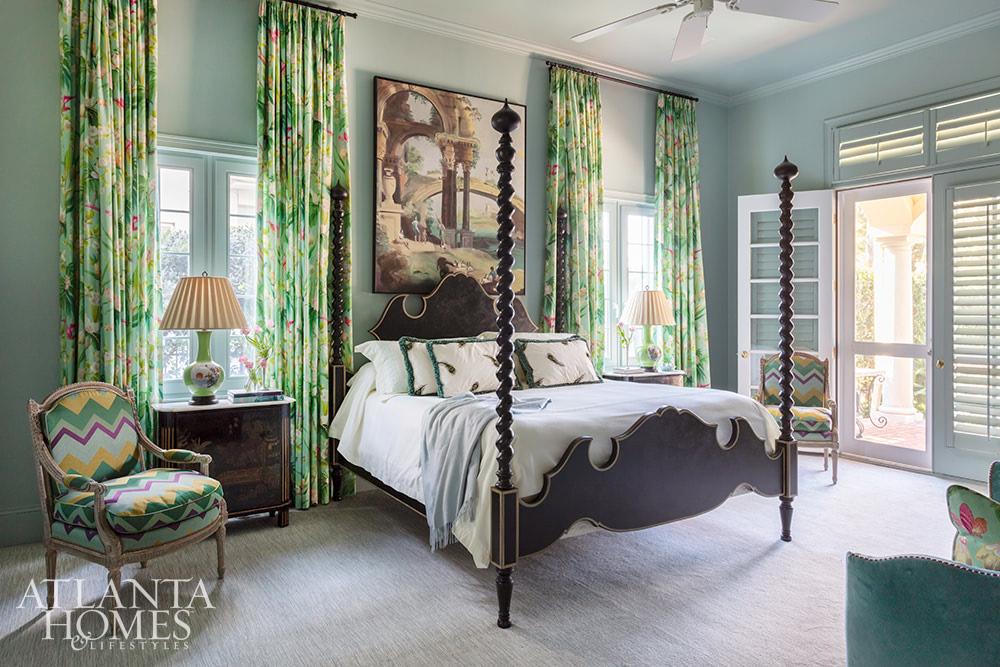 Refined yet laid-back, elegant yet welcoming, these stunning bedroom ideas feel like home. Source: Atlanta Homes & LIfestyles | John Oetgen Design | Jessie Preza Photography