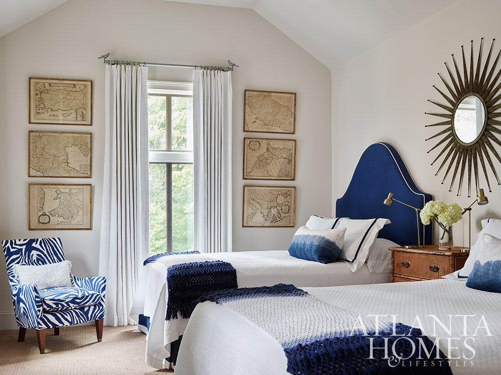 Refined yet laid-back, elegant yet welcoming, these stunning bedroom ideas feel like home. Source: Atlanta Homes & Lifestyles | Parker Design Associates | Emily Followill Photography