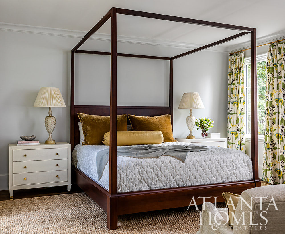 Refined yet laid-back, elegant yet welcoming, these stunning bedroom ideas feel like home. Source: Atlanta Home & Lifestyles | Anna Booth Interior Design |  Jeff Herr Photography
