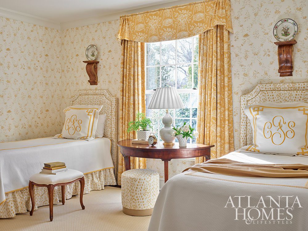Refined yet laid-back, elegant yet welcoming, these stunning bedroom ideas feel like home. Source: Atlanta Homes & Lifestyles | Heather Dewberry Interior Design | Norman Askins Architect | Emily Followill Photography