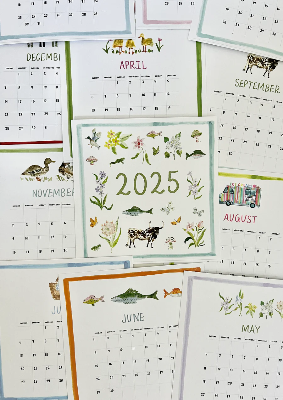 2025 Desk Calendars - evelyn henson