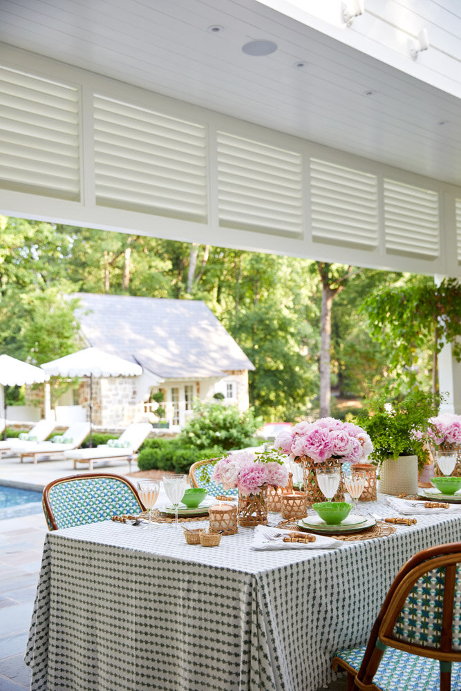 With the help of the dream team of McAlpine Architects and Interior Designer Elly Poston, this Richmond, Virginia couple decided to tackle just that by creating a sanctuary right in their own backyard.  Brie Williams Photography