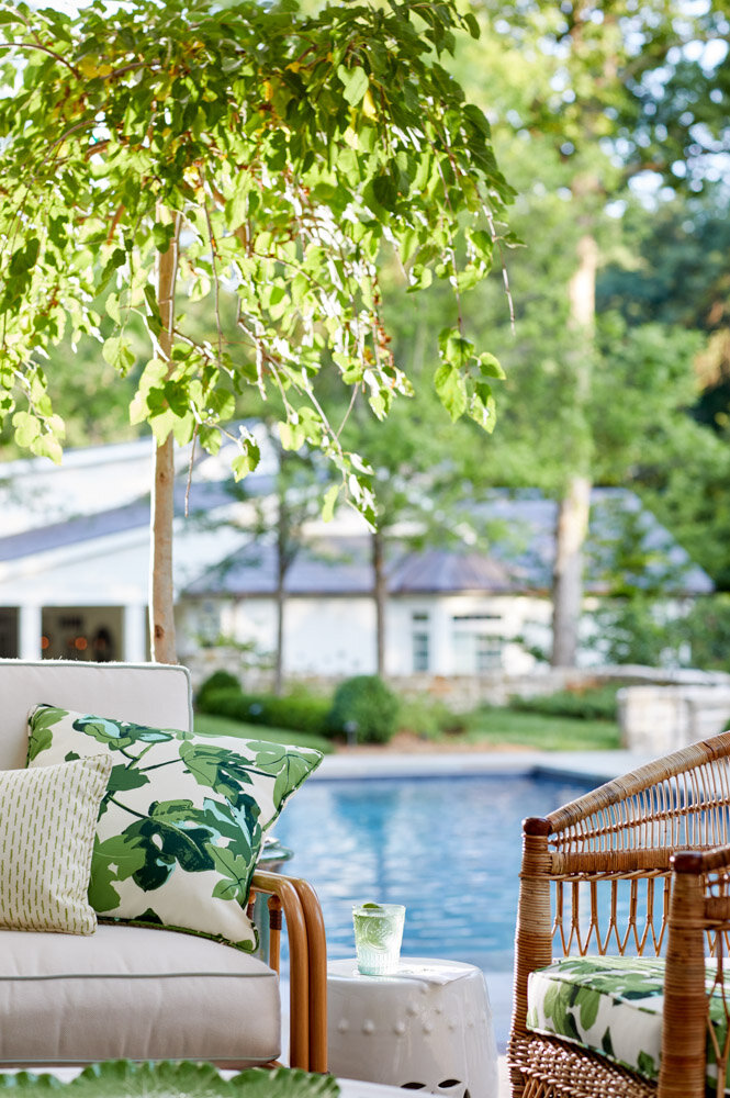 With the help of the dream team of McAlpine Architects and Interior Designer Elly Poston, this Richmond, Virginia couple decided to tackle just that by creating a dream oasis right in their own backyard.  Brie Williams Photography