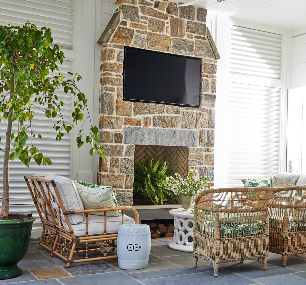 With the help of the dream team of McAlpine Architects and Interior Designer Elly Poston, this Richmond, Virginia couple decided to tackle just that by creating a dream oasis right in their own backyard.  Brie Williams Photography