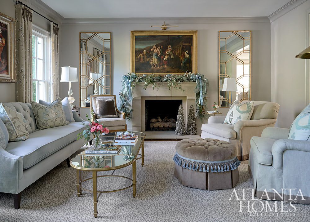 In a charming, quiet neighborhood, a wonderful Atlanta home underwent a remodel that seamlessly blended tradition with a British touch, creating a timeless residence that captured the essence of classic Southern architecture. The owners, a couple with a love of of the Cotswolds and a desire for modern comfort, along with Michelle Doughtie of  Shilling & Co  embarked on a journey to update their beloved home, striking a delicate balance between preserving its historical charm and infusing it with modern sensibilities.  Photographed by David Christensen | Styled by KS Creative